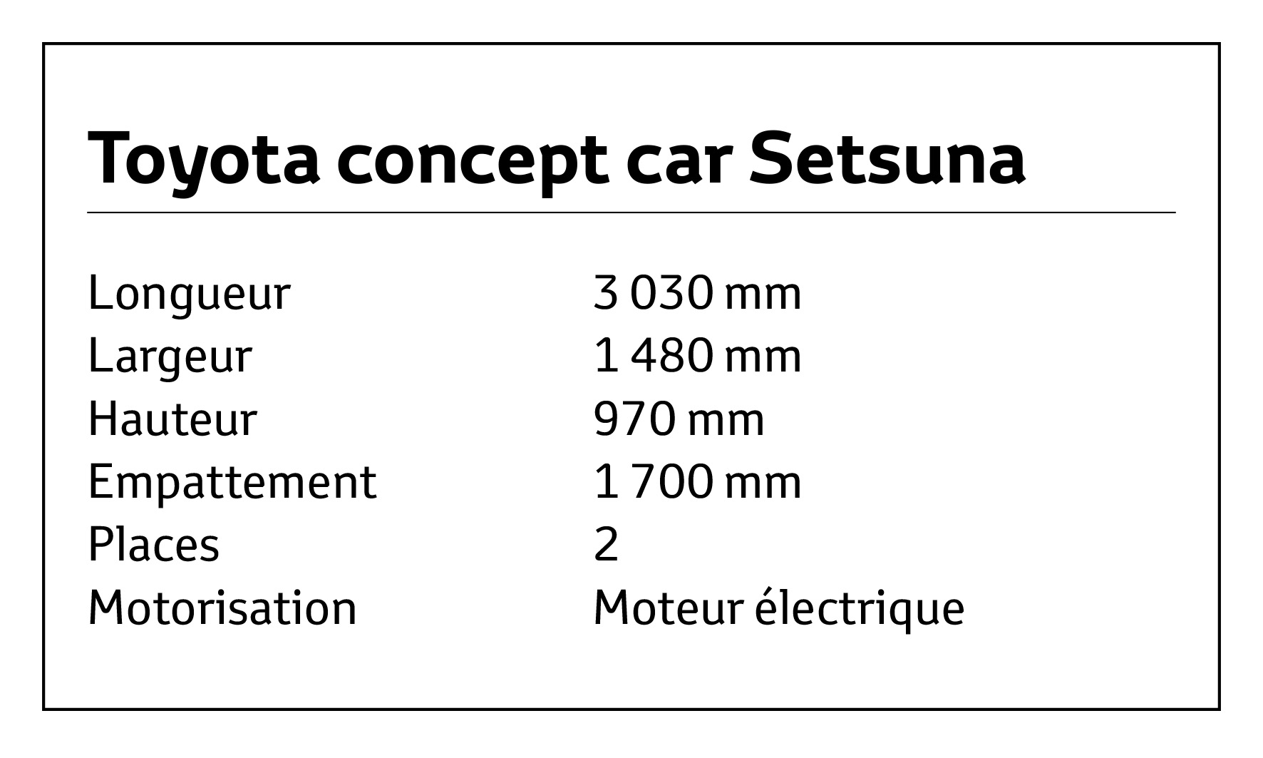 Toyota Setsuna
