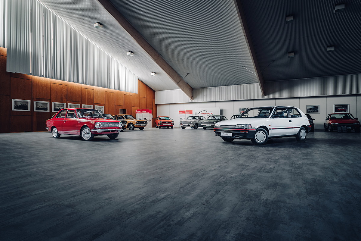 Venez découvrir Toyota Collection, un musée flambant neuf à Cologne abritant une collection unique de Toyota et voitures de courses historiques de TMG.